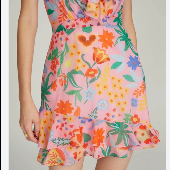 NWT SALONI Cece Paradise Papercut Dress - Picture 3 of 9